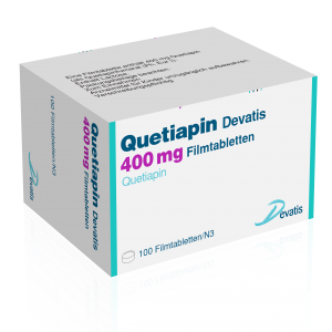 Quetiapine 400mg 100FT