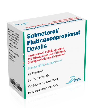 Salmeterol Fluticasonpropionat Devatis 3x120